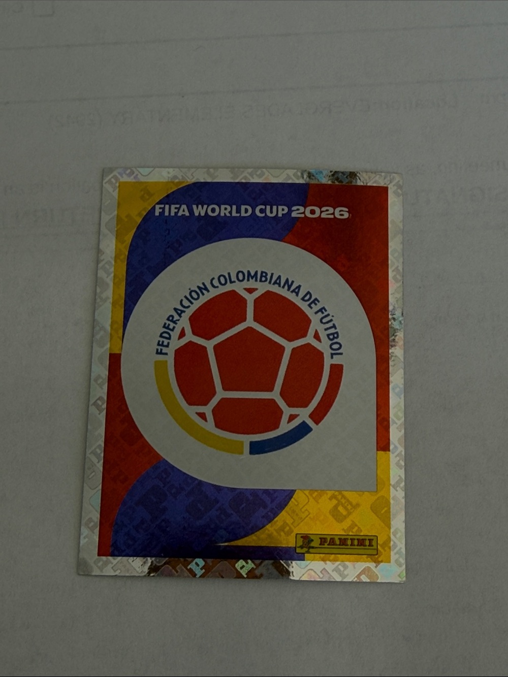 Panini  FIFA World Cup 2026 Sticker - COL1